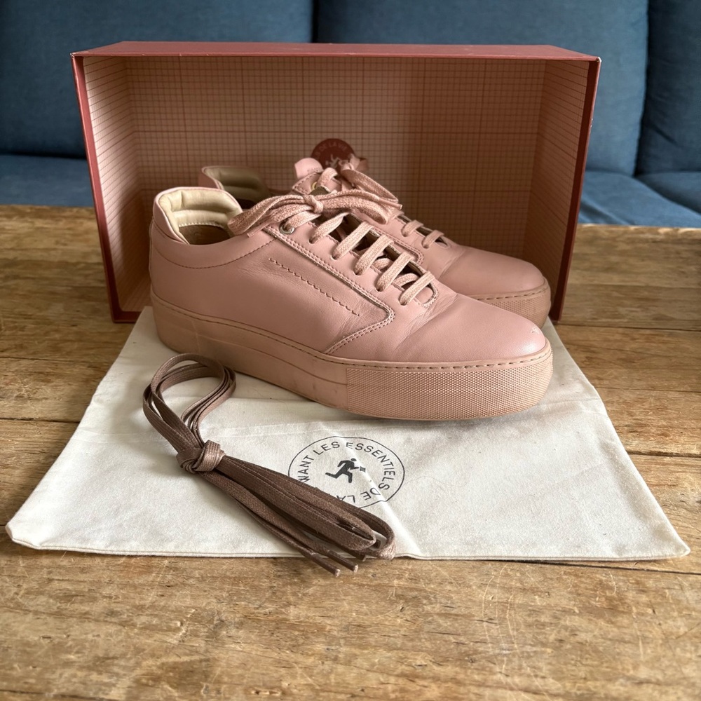 WANT les essentiel Lalibela leather sneakers